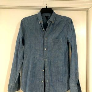 Boys Crewcuts Size 16 Denim look button down.